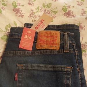 New Men's Levi's 514 jeans